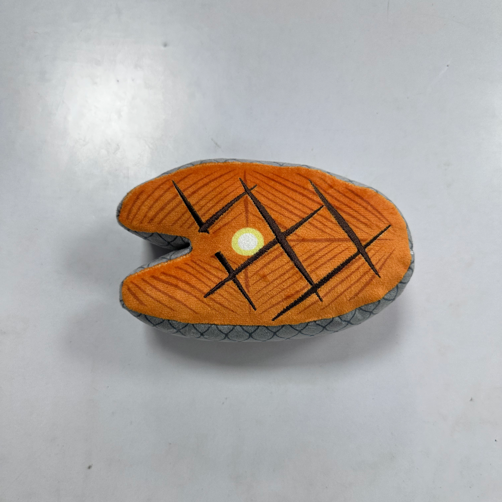 Alaska Dog Company Salmon Steak Plush Dog Toy