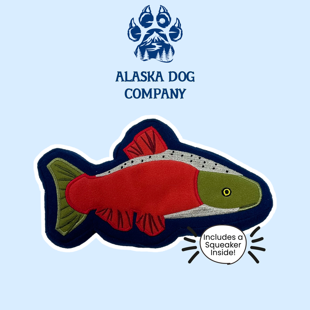 Alaska Dog Company Salmon Foam Dog Toy