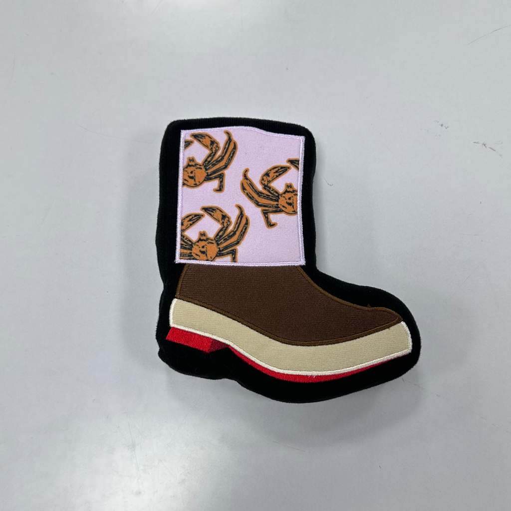 Alaska Dog Company Crab Boot Foam Dog Toy